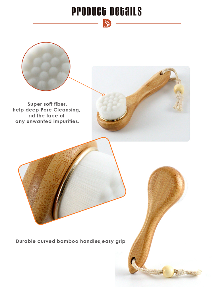 Superfine Fibre Facial Cleaning Brush-dishygroup