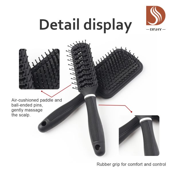 Anti-static Plastic Hair brush