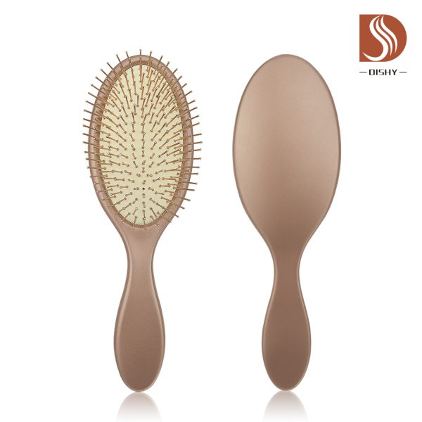 Glossy Mirror-Plastic Hair Brush