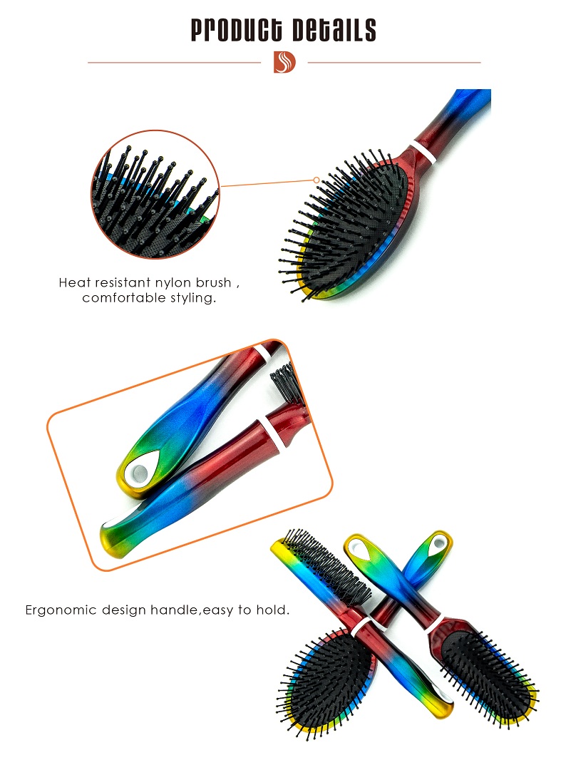 Plastic Airbag Hair Brush-dishygroup